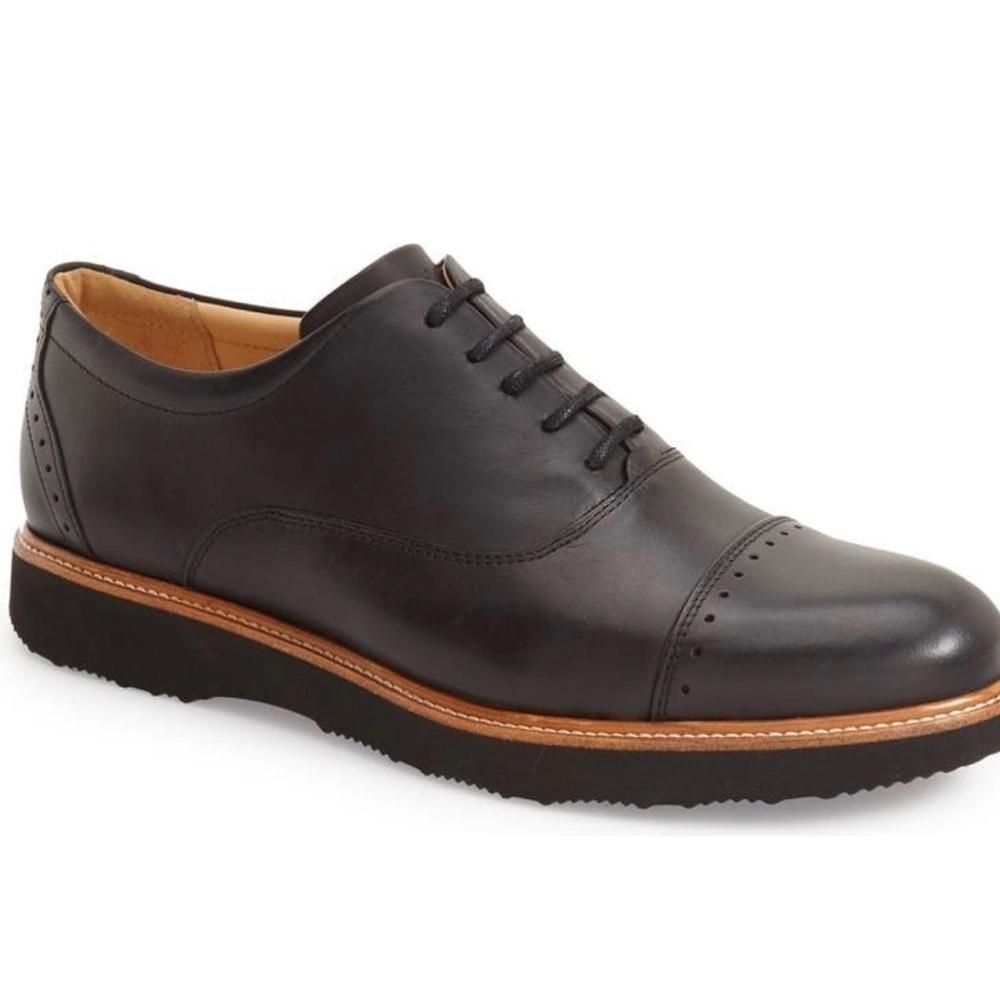 Samuel Hubbard Market Cap Black Dress Shoes. Size 11.5